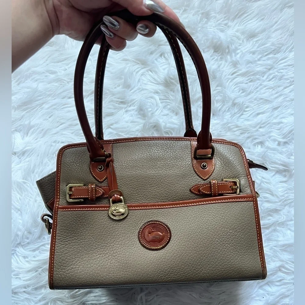 Dooney and Bourke All Weather Leather Buckle Purse